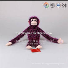 2016 desarrolló hotsale mono gorila animales juguetes de peluche brazo largo